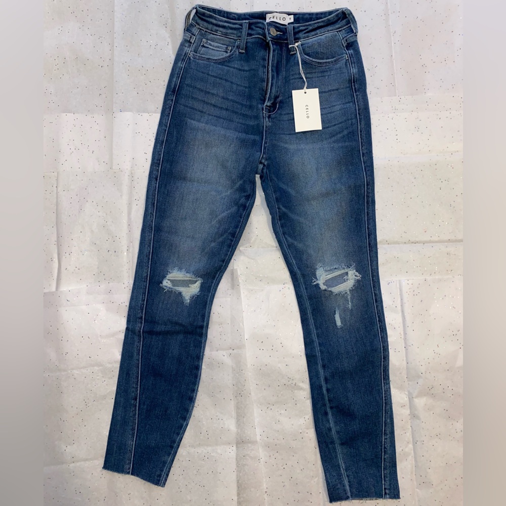 CELLO High-Rise Skinny Jeans